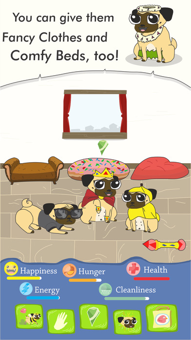 Growing Pug游戏截图