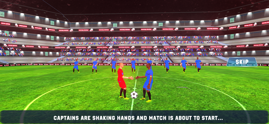 Soccer Star Kick Football Game游戏截图