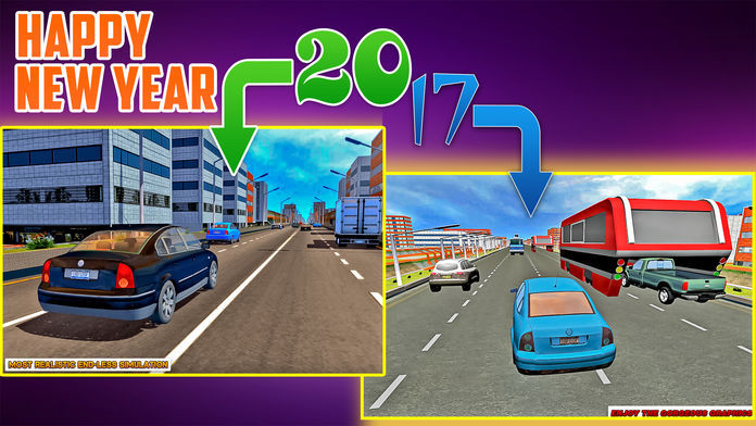 VR Crazy Car Traffic Racing Season2 Pro游戏截图