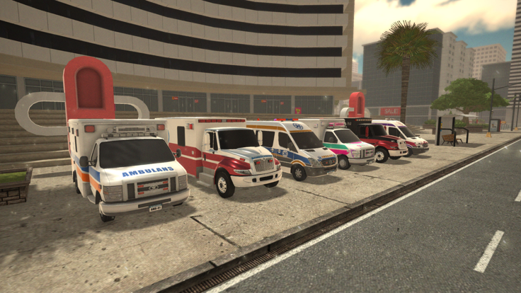 救护车紧急救护模拟：真实救援游戏截图