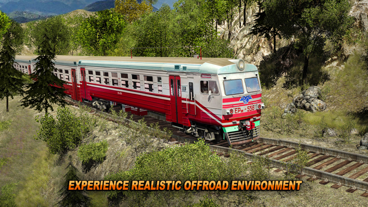 Train Hill Driving Sim - Passenger Transport游戏截图