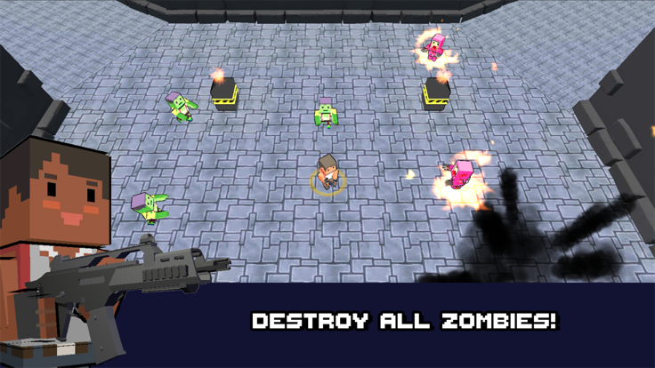 BoxHead vs Zombies游戏截图