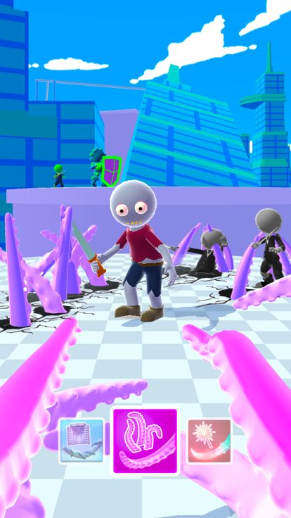 Tentacle Hit: Dark Assassin游戏截图