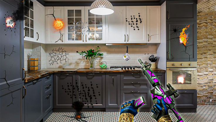 可怕的房屋破坏游戏截图