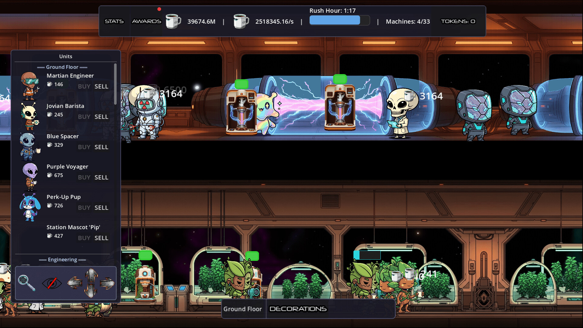 Starbrew Station游戏截图