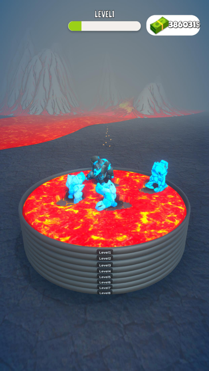 Merge Master: Melt Monsters游戏截图