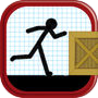 Cartoon Stickman: Jump And Run On Road Premiumicon