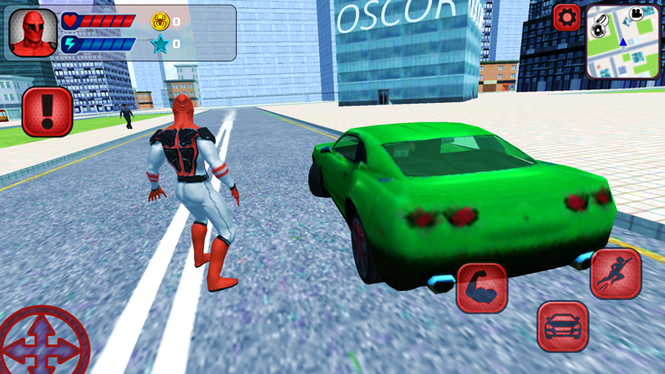 Super Rope Crime City Hero War游戏截图