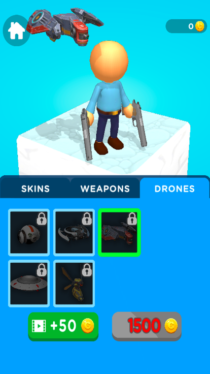 Gun Shooter Bullet Rush 3D游戏截图