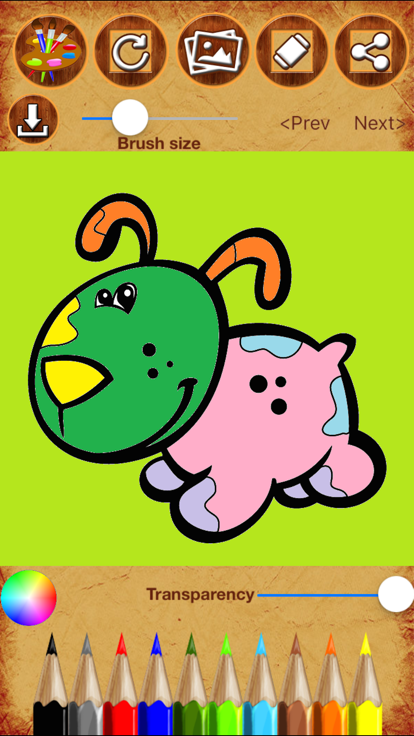 Toddler Drawing pad游戏截图