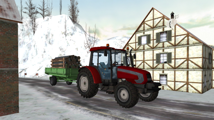 Real snow Tracktor Simulator 2016游戏截图