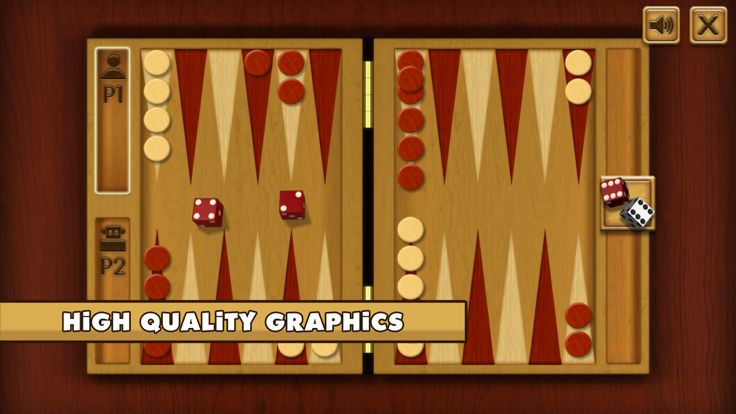 Backgammon Multiplayer游戏截图