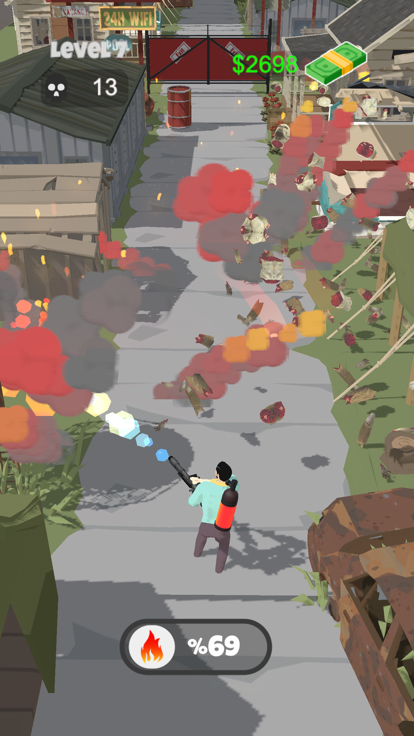 Zombies in Flames游戏截图