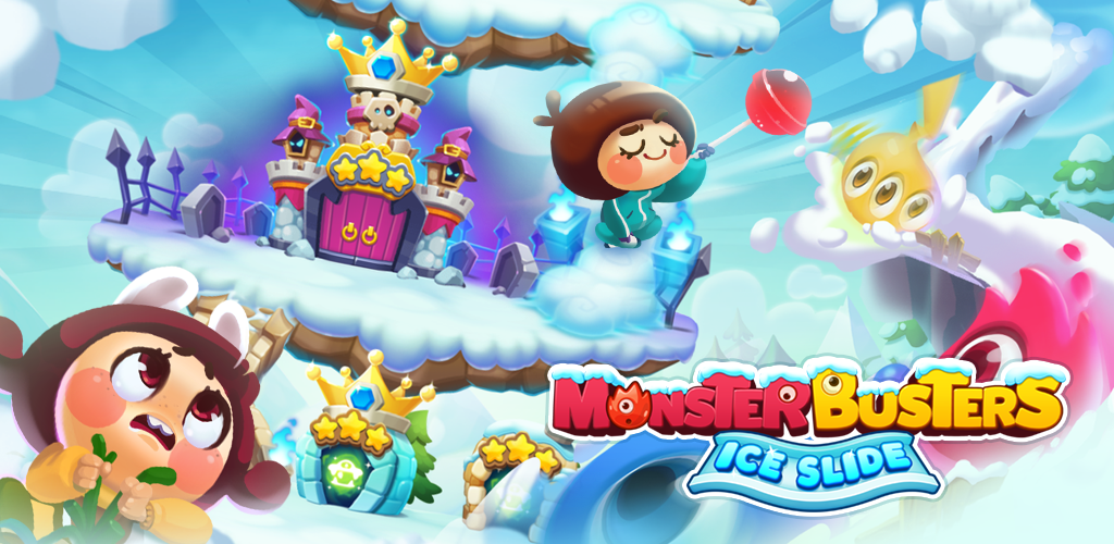 Monster Busters: Ice Slide游戏截图