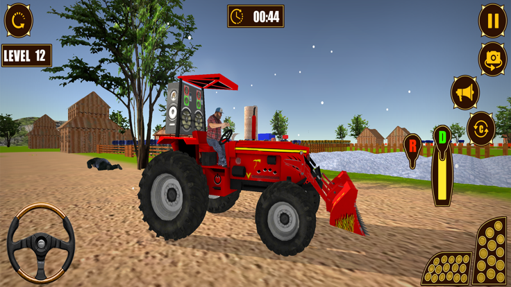 Modern Farmer Tractor Game 3D游戏截图