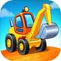 Car truck a tractor wash gamesicon