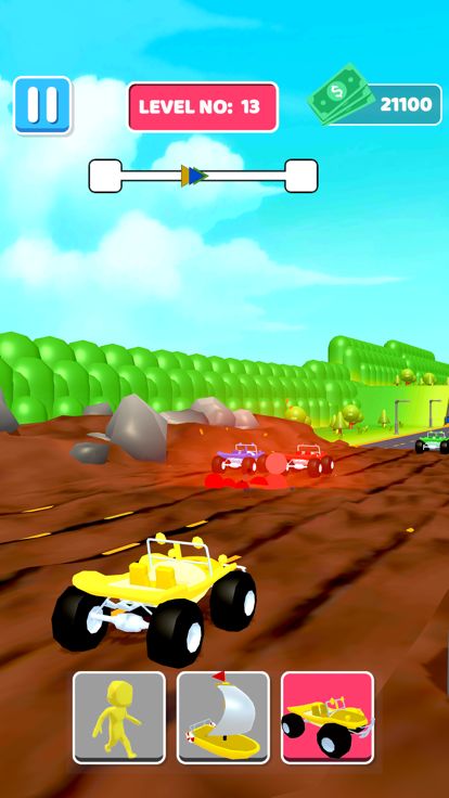 Shape Shifting Race Games 2023游戏截图