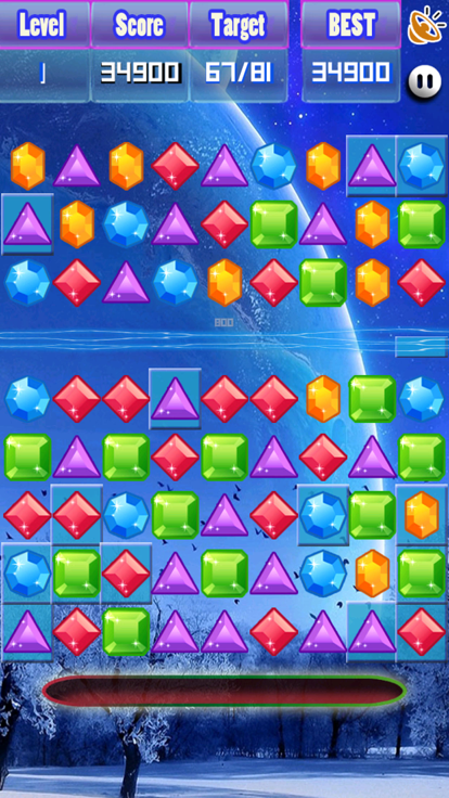 Jewels Star Ice游戏截图