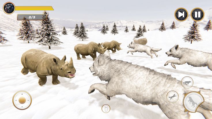 The Wolf Simulator Wild Life游戏截图