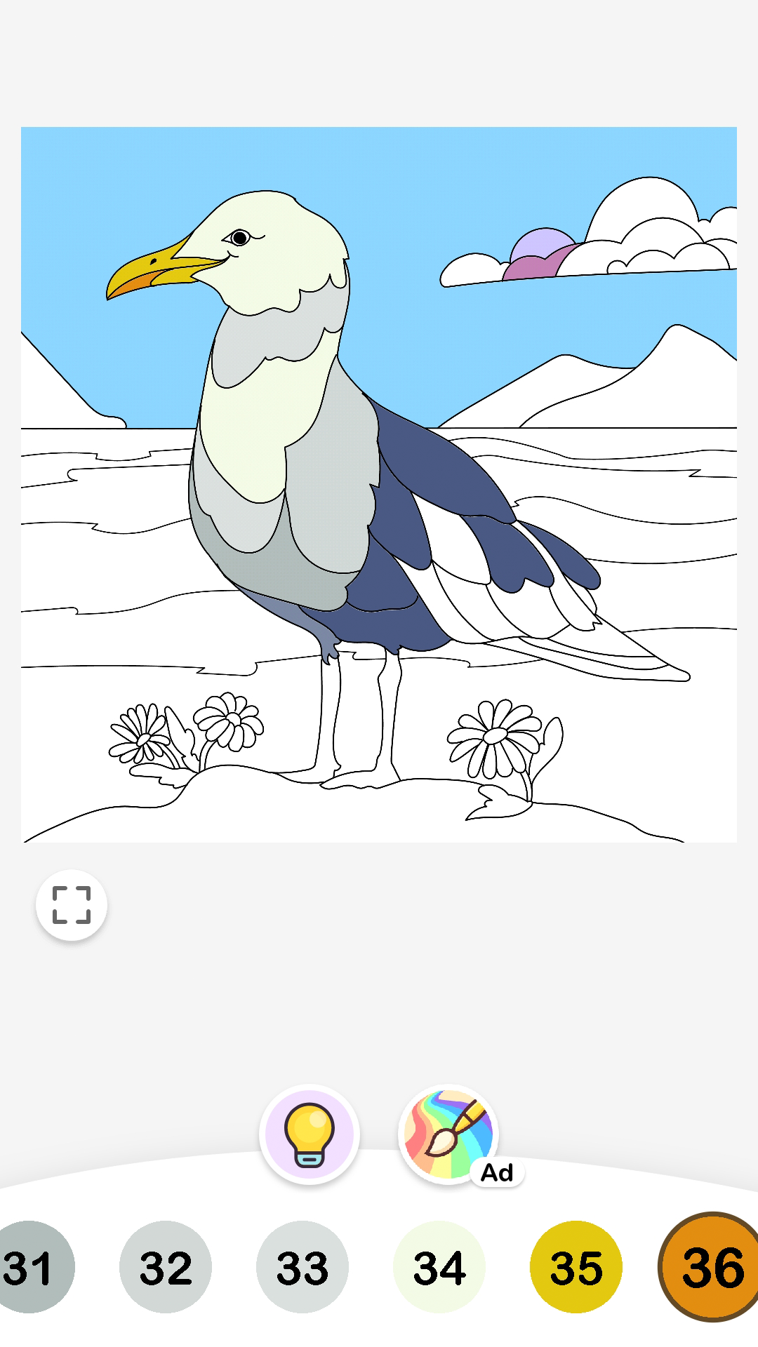 梦幻涂色游戏截图