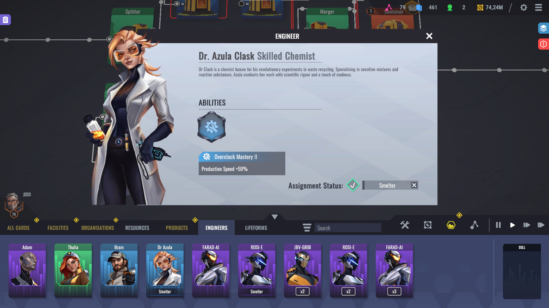 卡牌工厂游戏截图