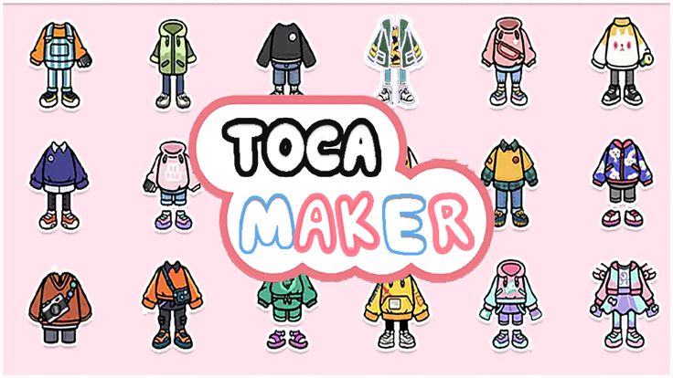 Toca Life Outfit Maker游戏截图