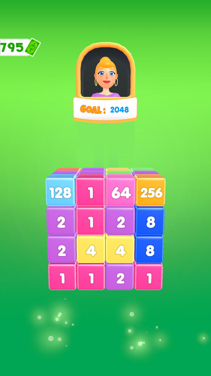 2048 Cube Puzzle游戏截图