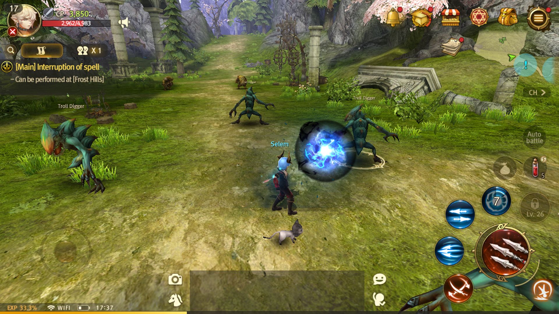 Screenshot of World of Dragon Nest