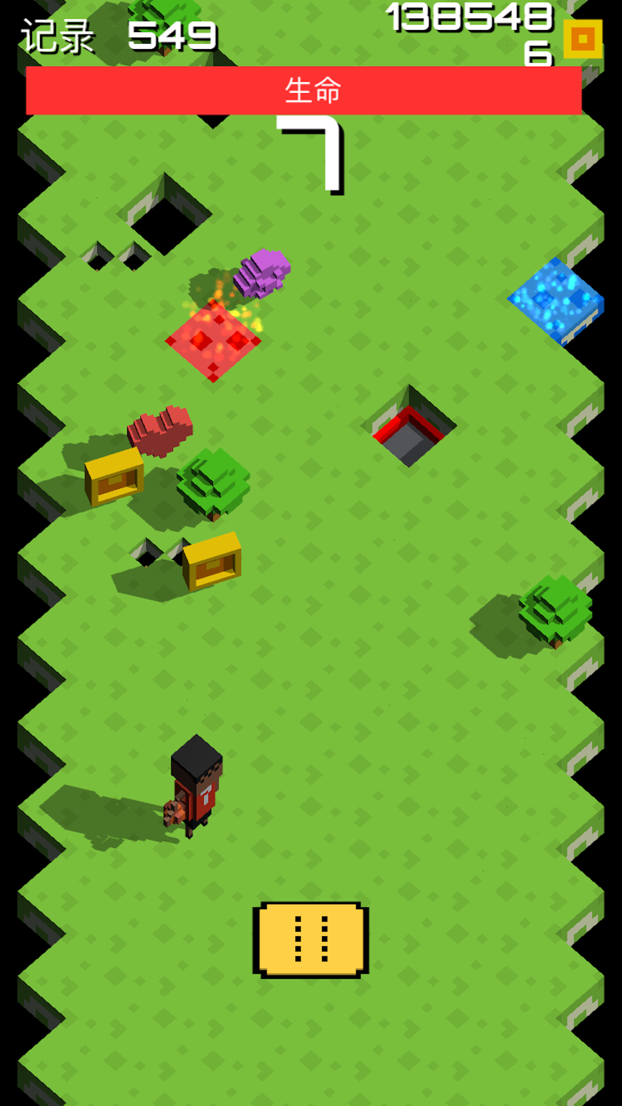 无尽之路-虐心像素跑酷游戏截图