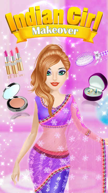 New Indian Girl Makeover游戏截图