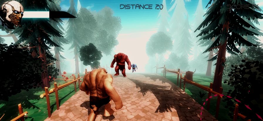 Monster Giant Hunter Slay Rope游戏截图