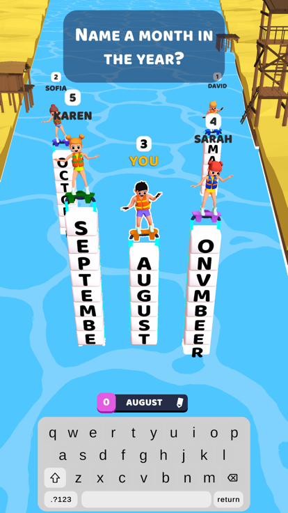 Flyboard Typer游戏截图