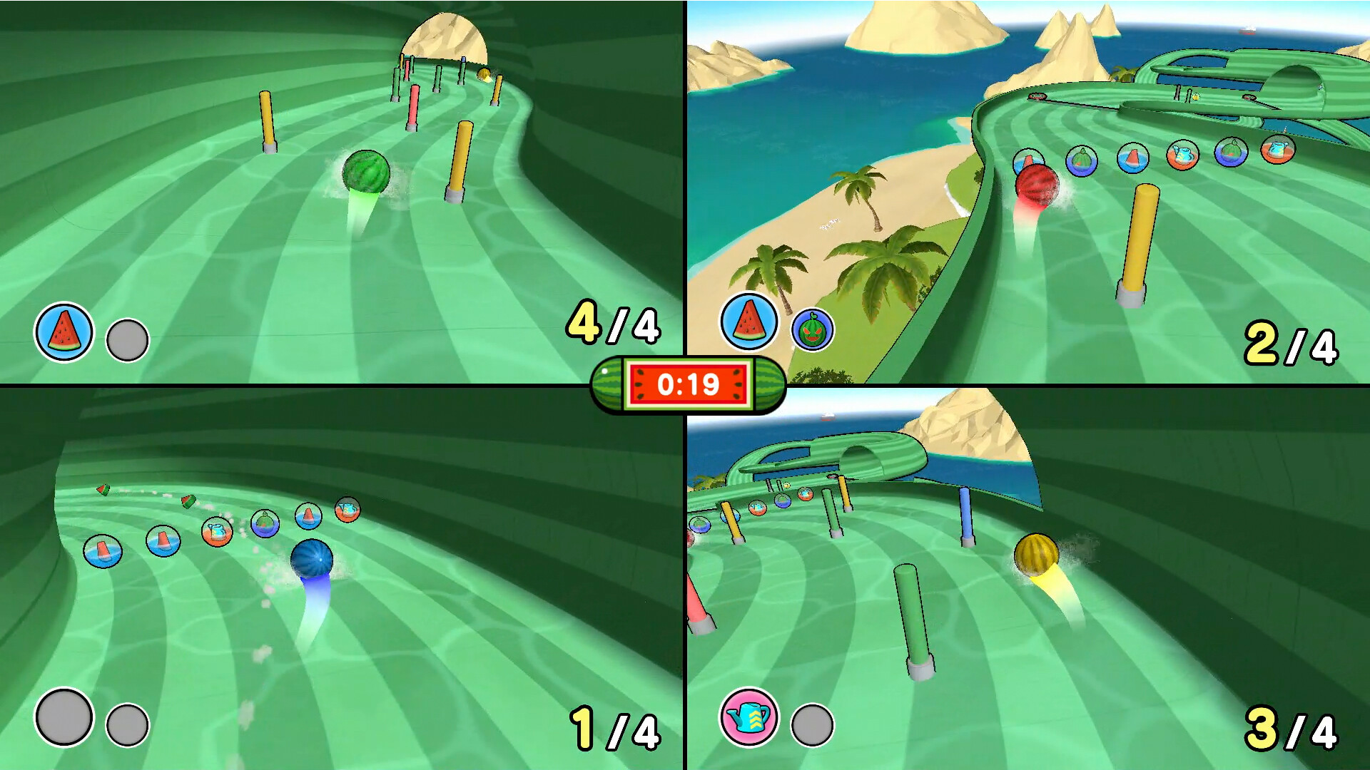 Hit! Spin! Watermelon Party游戏截图