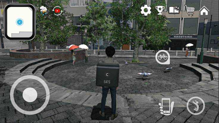 大阪外卖员模拟器-日本虚拟旅游 3D游戏截图