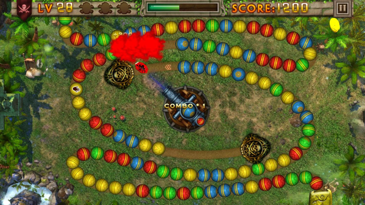 神秘海盗宝藏 祖玛 开心消除 小游戏游戏截图