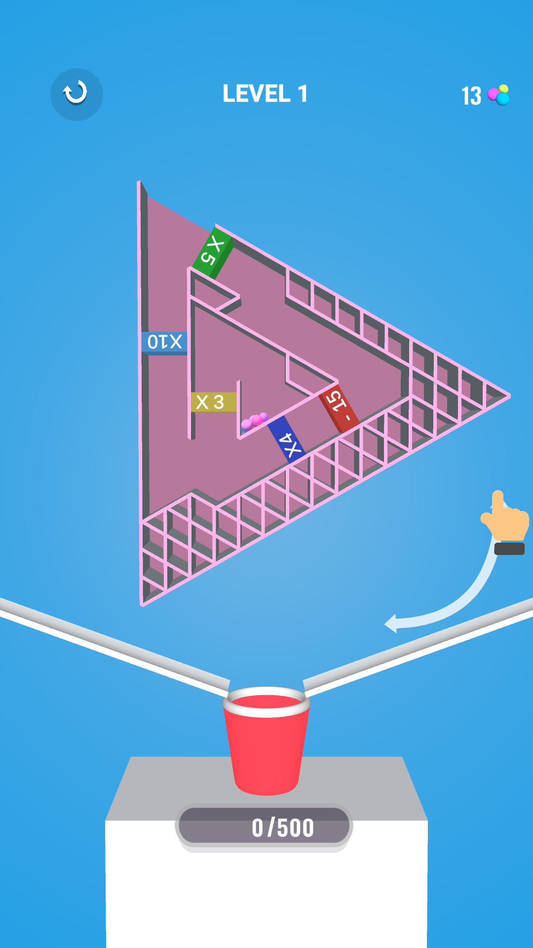 球球闯迷宫游戏截图