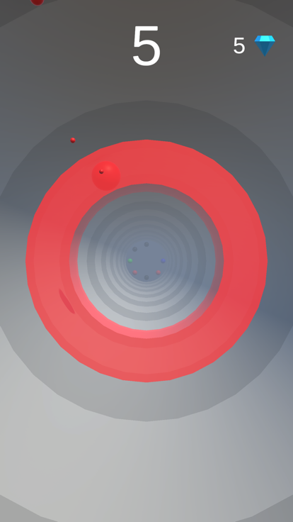 Color Tunnel 3D Game游戏截图