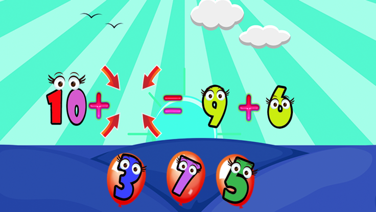 数学游戏免费为孩子们基本游戏截图