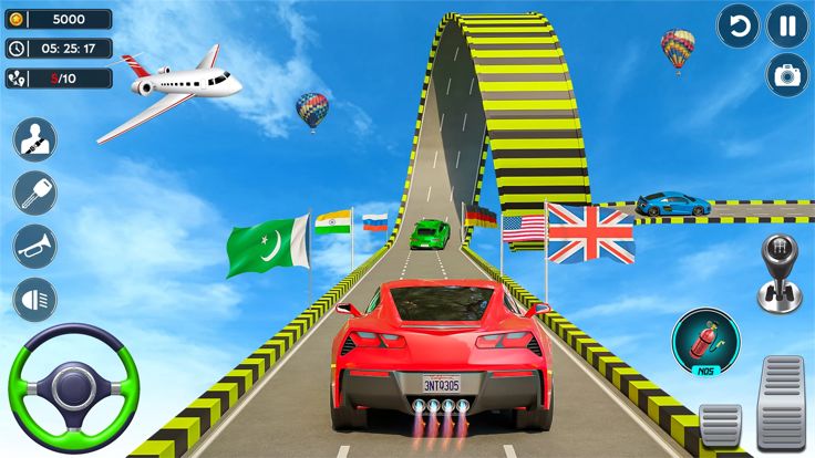 Crazy Car GT Stunt Driving游戏截图