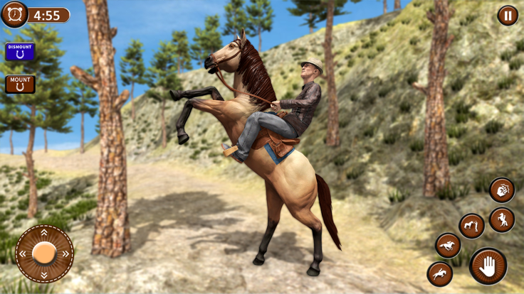 Wild Horse Simulator Life Game游戏截图