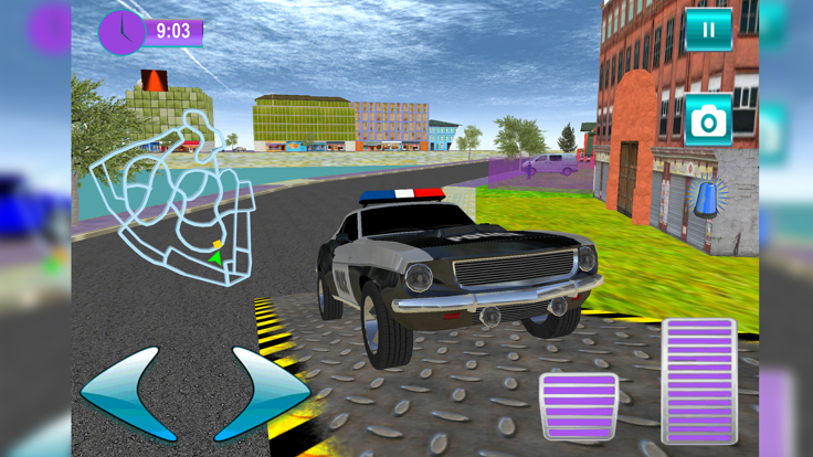 Police Cars Transporter Truck – Cargo Simulator游戏截图