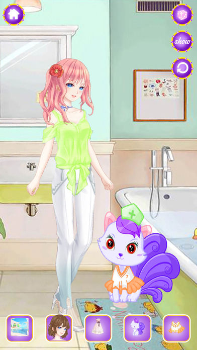 皇家公主宠物-好玩的女生游戏大全游戏截图