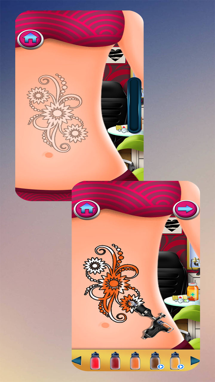 小姐姐爱纹身游戏截图