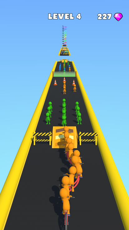 Color Stack Bike游戏截图