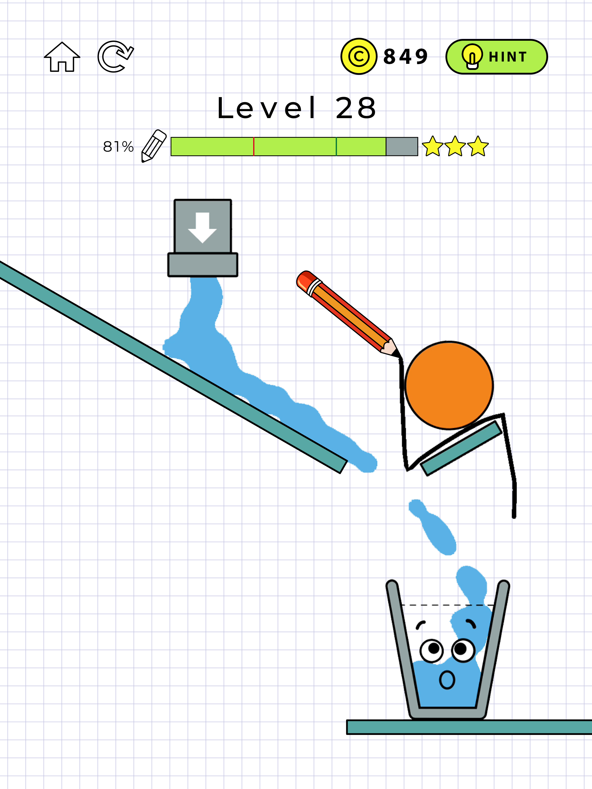 快乐水杯游戏截图