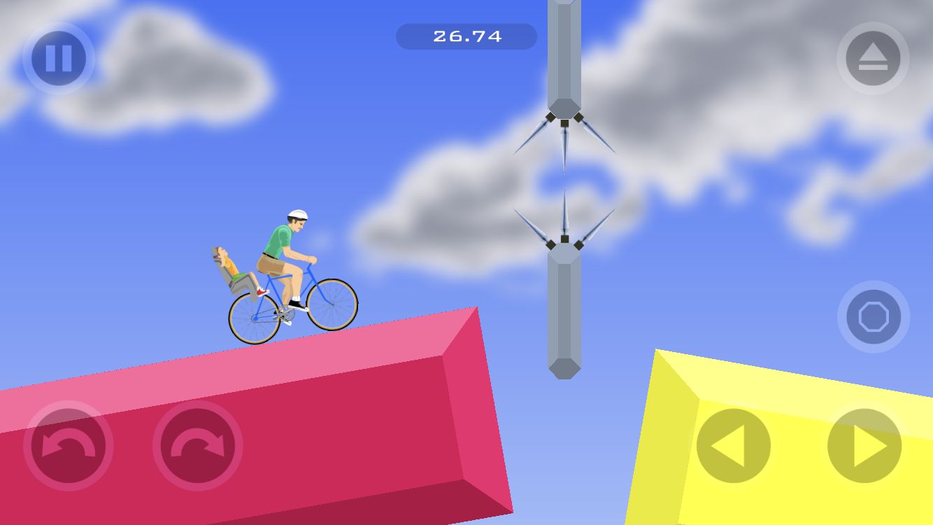 Screenshot of Happy Wheels