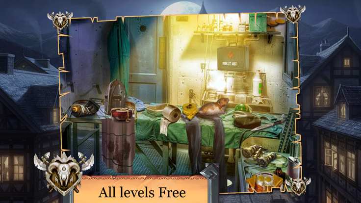 Silence Night : Hidden Objects Free游戏截图