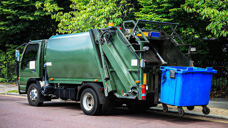 垃圾车 3D 垃圾游戏游戏截图