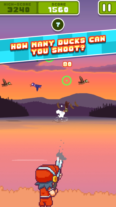 飞碟射击游戏截图