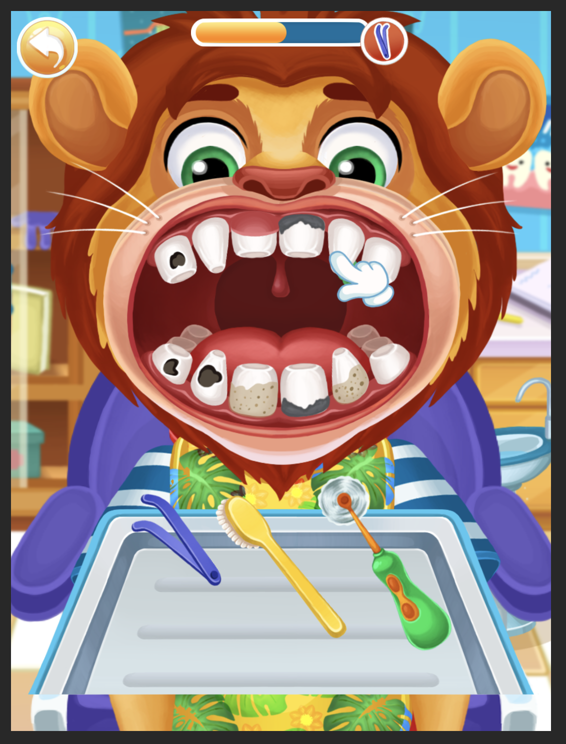 希尔德伦的医生：牙医游戏截图